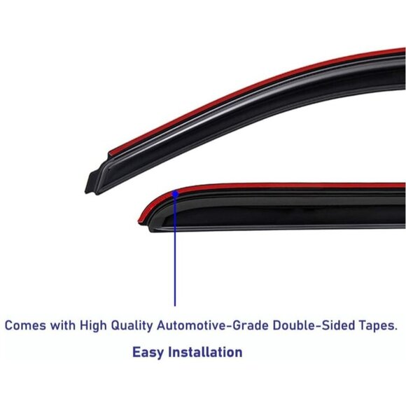 2013-2018 Nissan Pathfinder In-Channel, Rain Guard Window Vent Visor (Brand New) - Picture 5 of 8